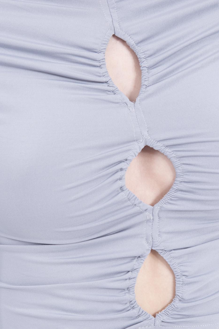 Bayan Gri Pencere Detaylı Top