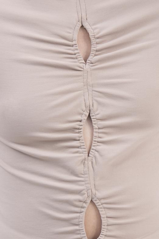 Bayan Vizon Pencere Detaylı Top - BSL