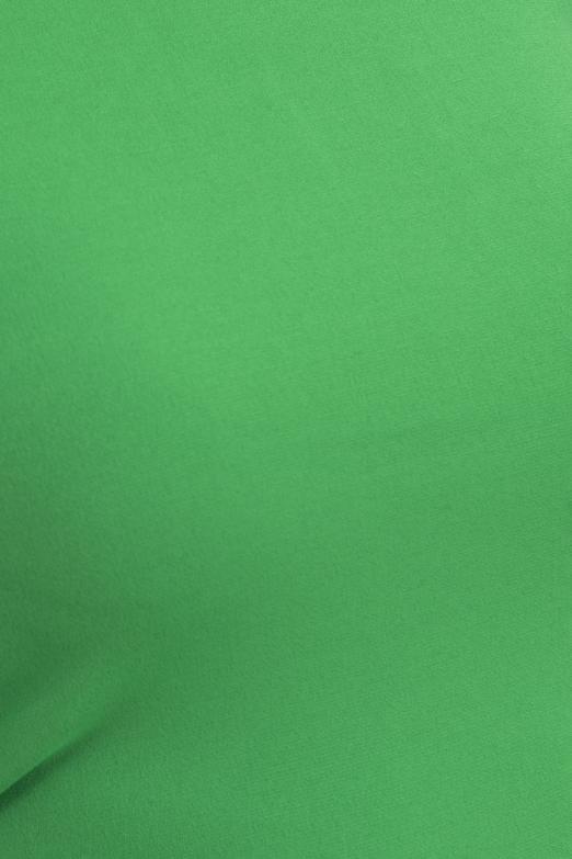 Bayan Yeşil Sırt Dekolteli Crop Top - BSL