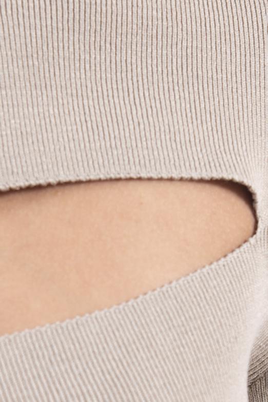 Bayan Taş Pencere Detaylı Triko Top - BSL