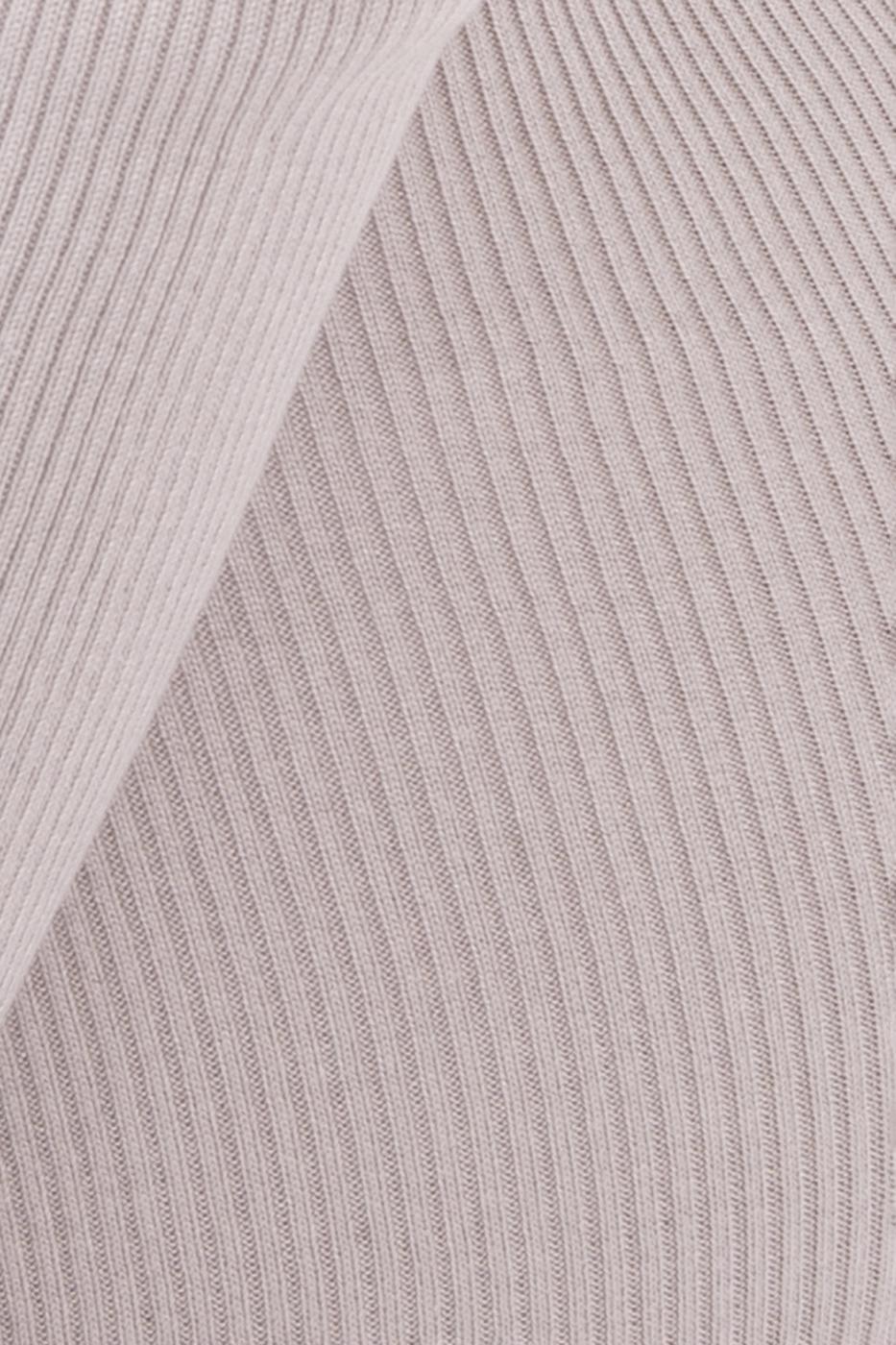 Bayan Taş Sırt Pencereli Triko Midi Kalem Elbise