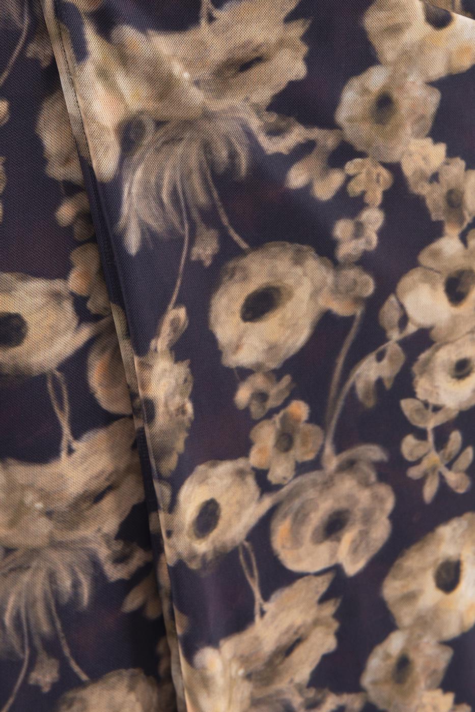 Bayan Siyah Anvelop Kapama Midi Etek