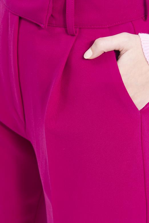 Bayan Mürdüm Yüksek Bel Havuç Pantolon - BSL