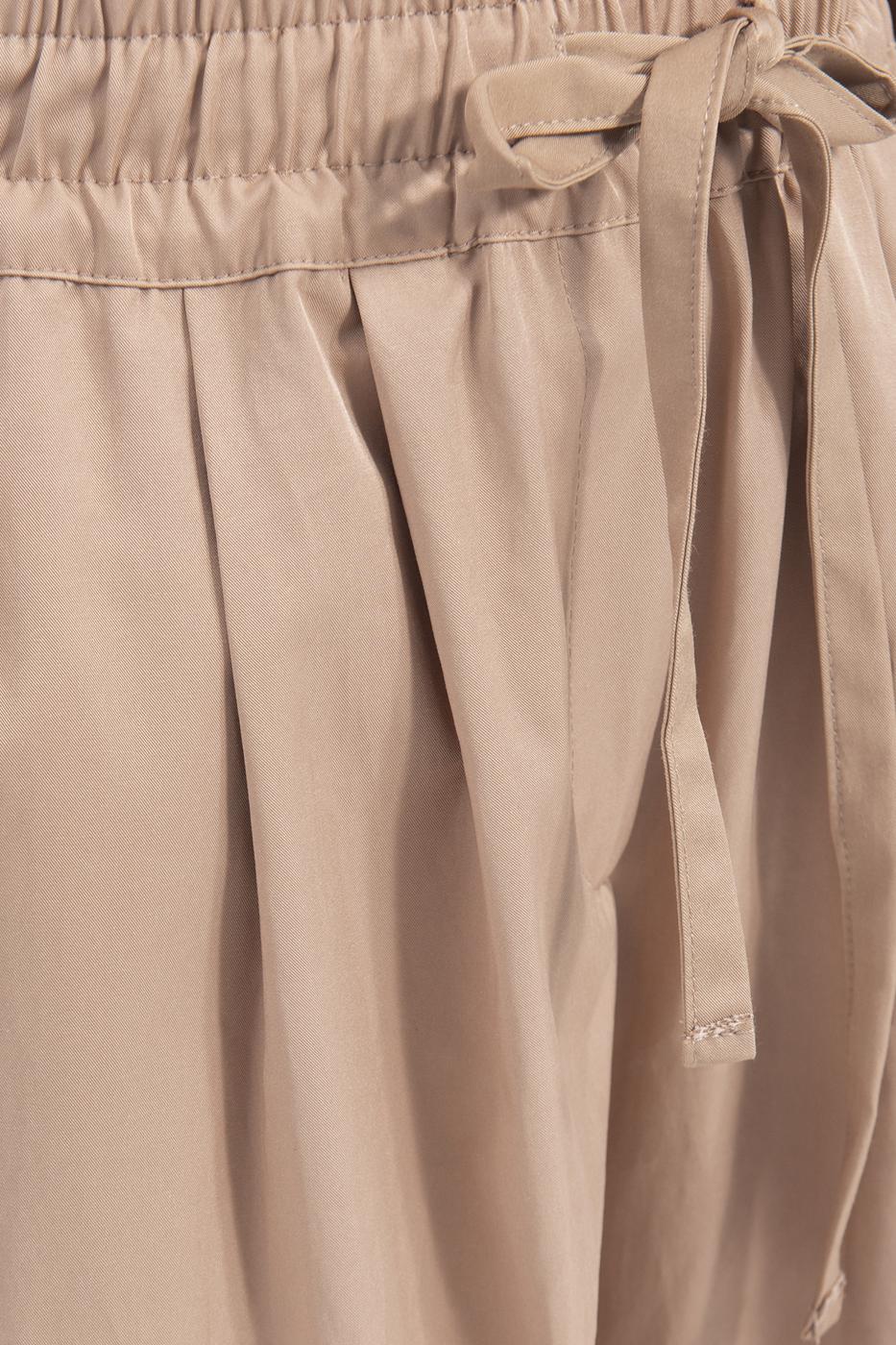 Bayan Bej Bol Pantolon