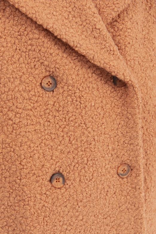 Bayan Oranj Kıvırcık Uzun Kaban - BSL