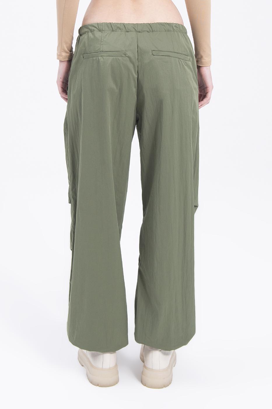 Bayan Haki Paraşüt Kargo Pantolon