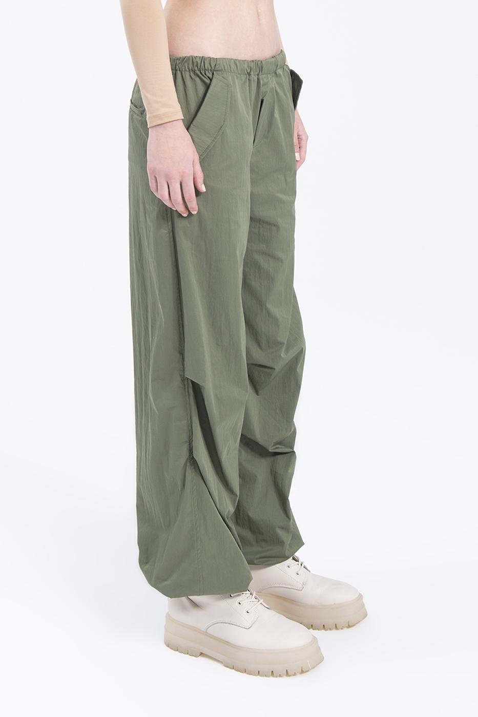 Bayan Haki Paraşüt Kargo Pantolon