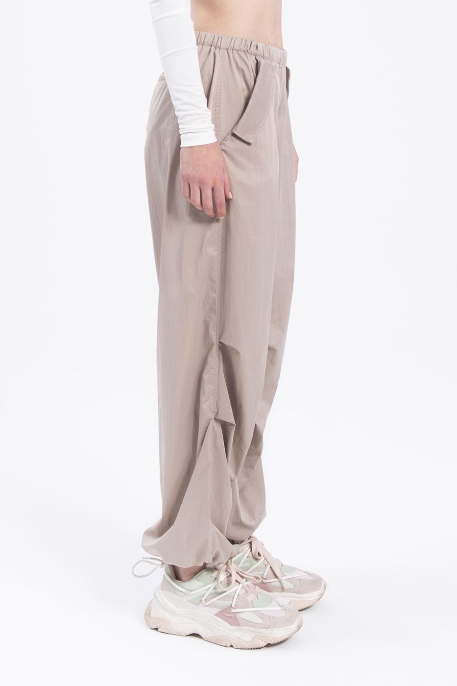 Bayan Bej Paraşüt Kargo Pantolon