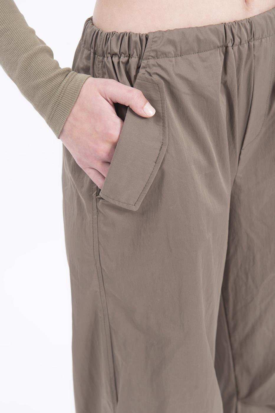 Bayan Haki Paraşüt Kargo Pantolon