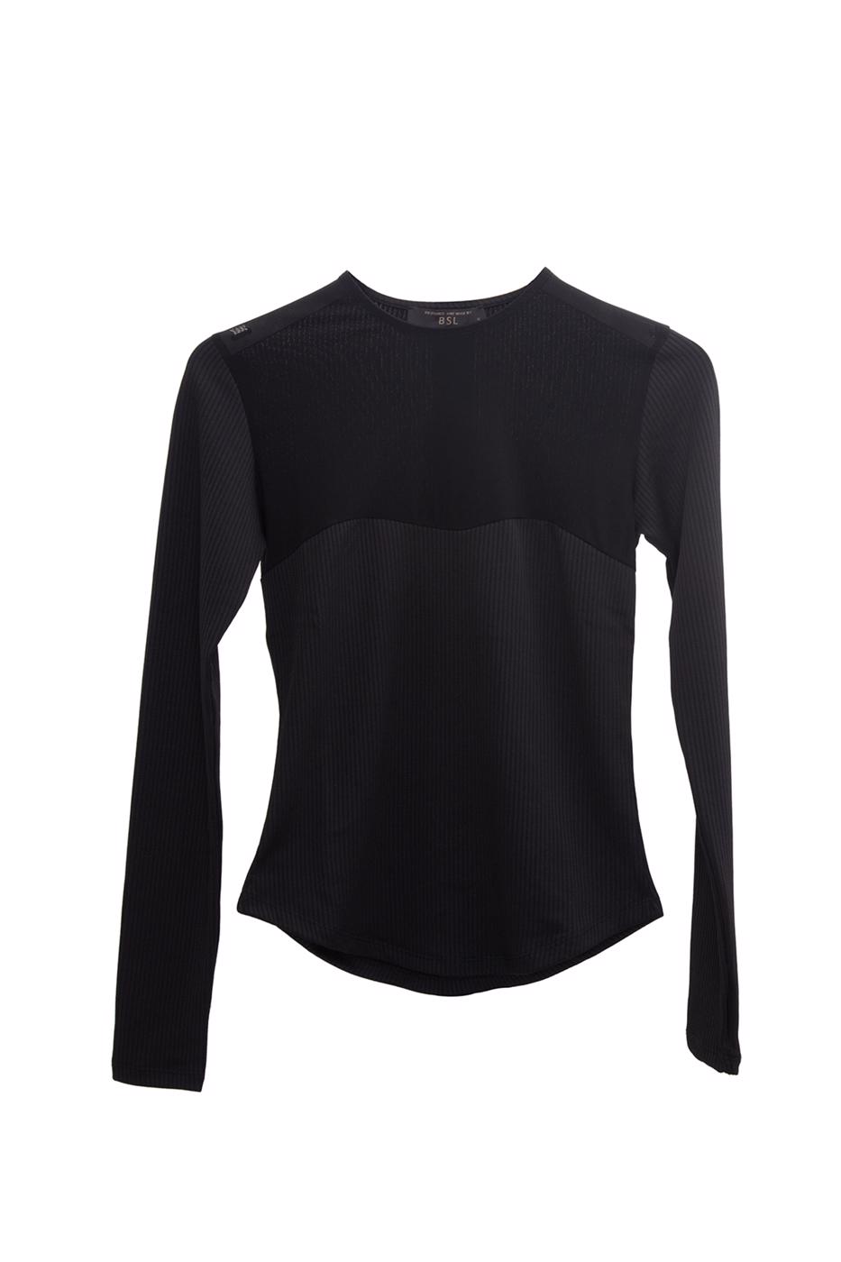 Bayan Siyah Tül Detaylı Top