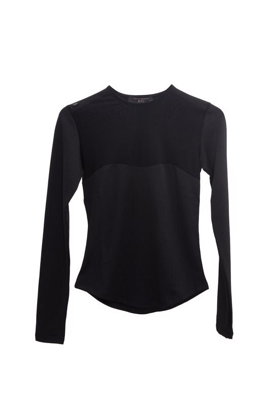 Bayan Siyah Tül Detaylı Top - BSL