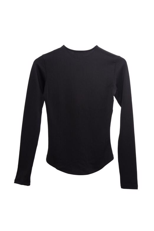 Bayan Siyah Tül Detaylı Top - BSL