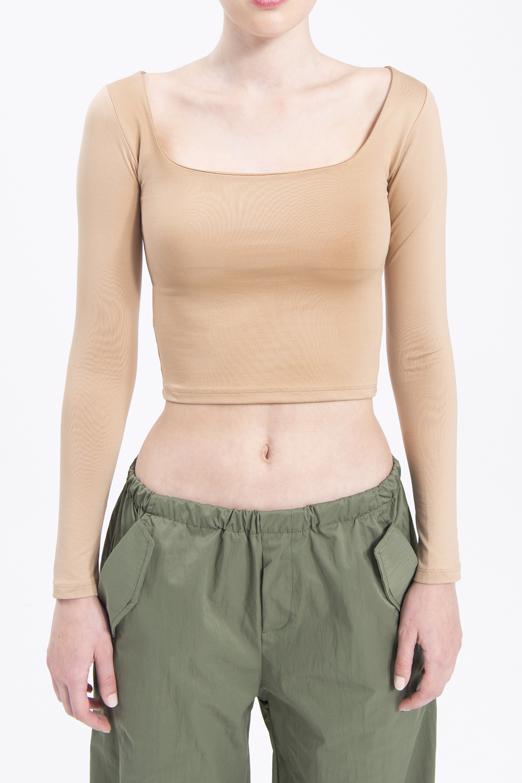 Bayan Vizon Kare Yakalı Top - BSL