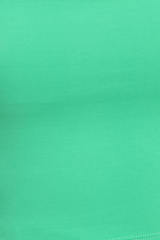 Bayan Yeşil Kare Yakalı Top - BSL