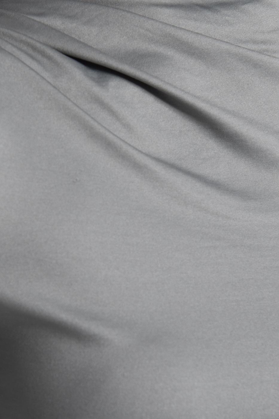 Bayan Yeşil Omuz Pencere Detaylı Mini Elbise