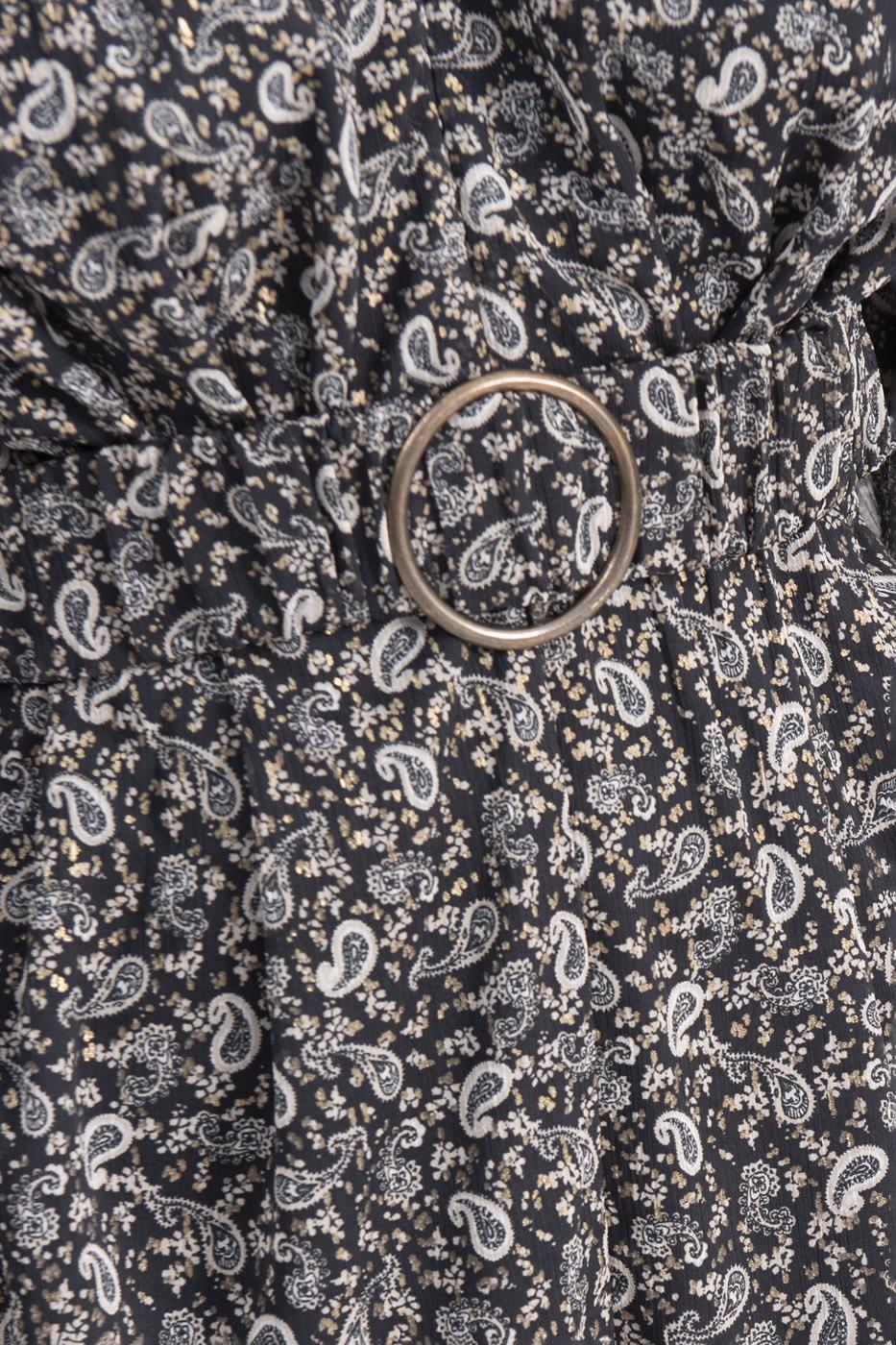 Bayan Siyah V Yaka Mini Tulum