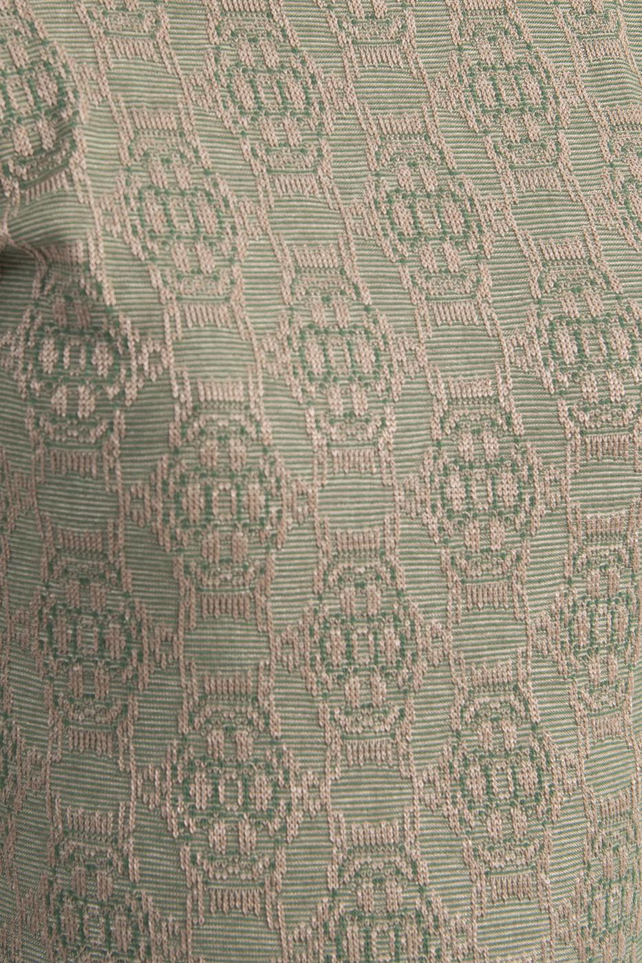 Bayan Yeşil Sırt Dekolteli Midi Kalem Elbise