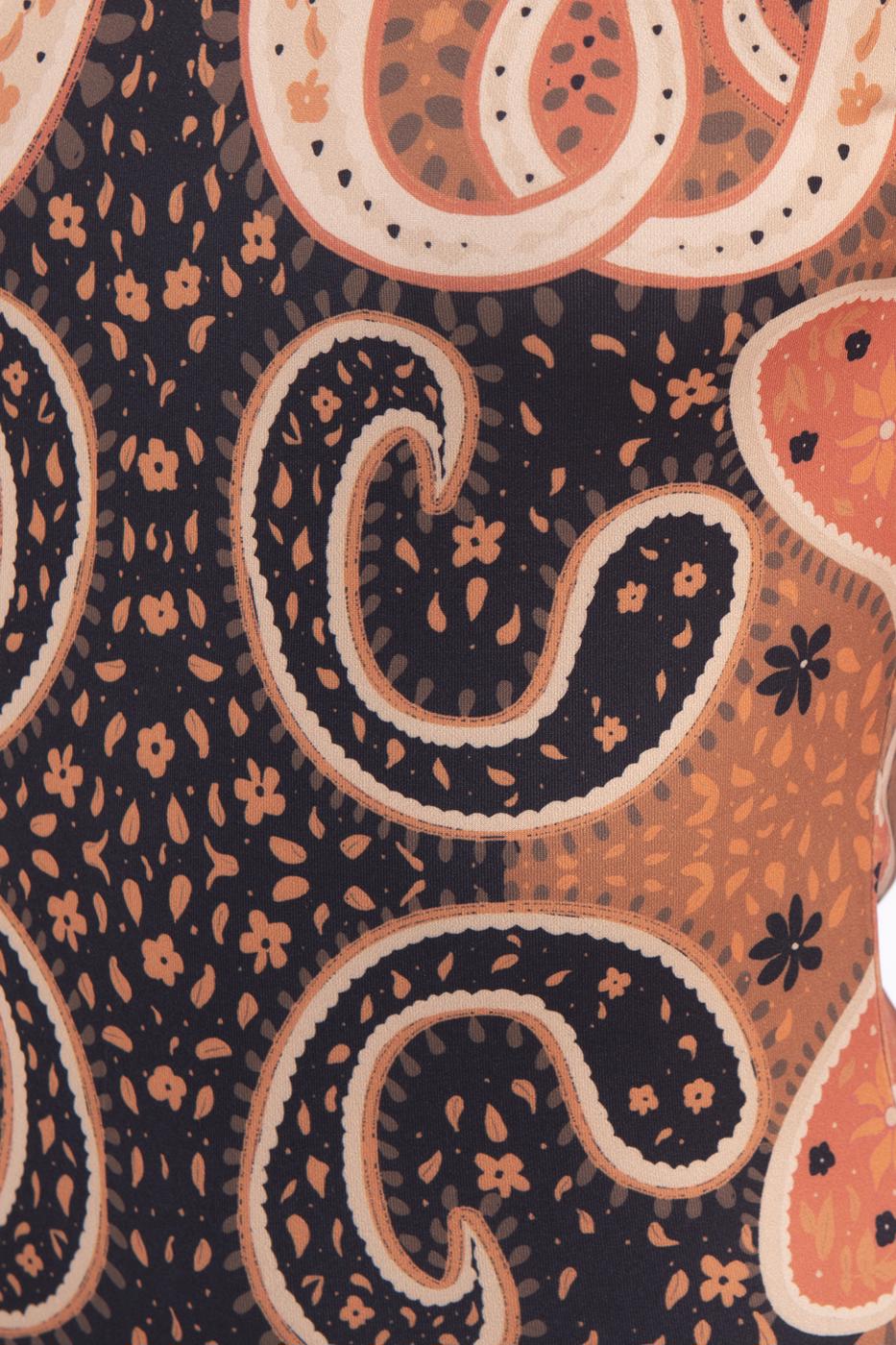 Bayan Siyah Vatkalı Midi Kalem Elbise