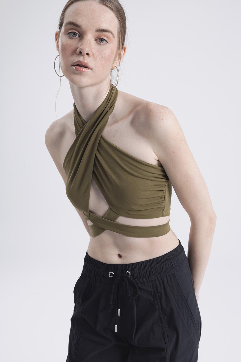 Bayan Haki Çapraz Bağlamalı Bustiyer