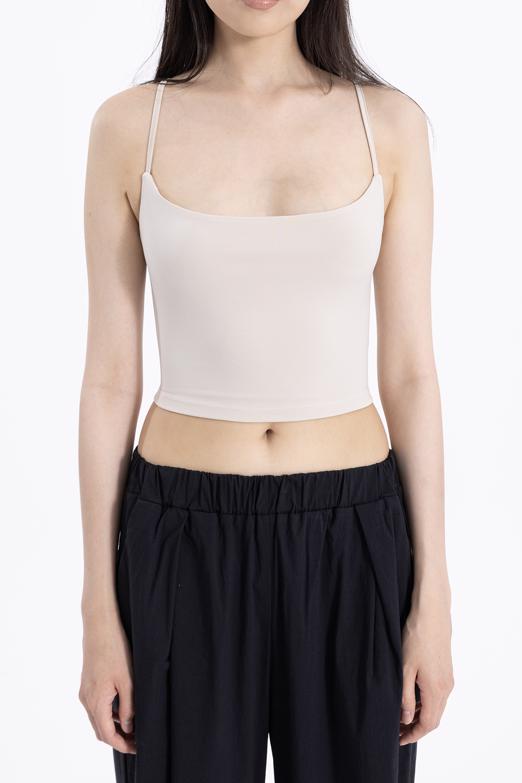 Bayan Bej Sırt Bağlamalı Askılı Body - BSL