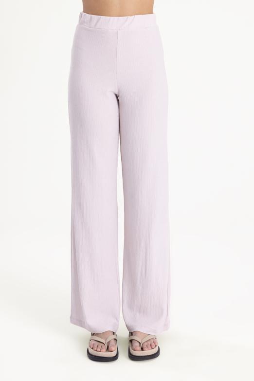 Bayan Taş Düz Kesim Bol Pantolon - BSL