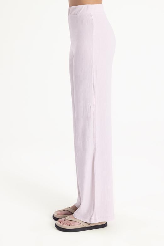 Bayan Taş Düz Kesim Bol Pantolon - BSL