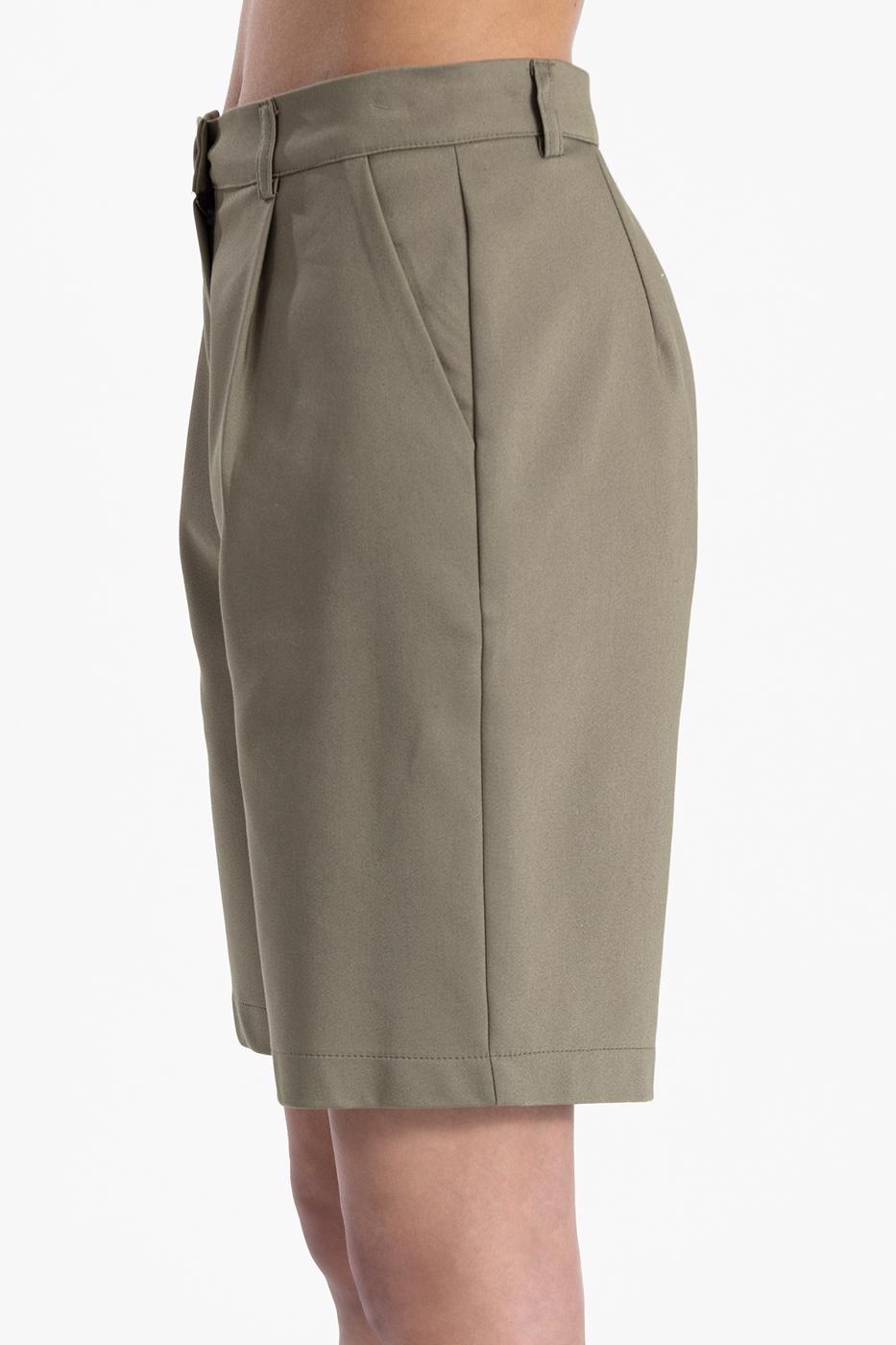 Bayan Haki Bermuda Şort