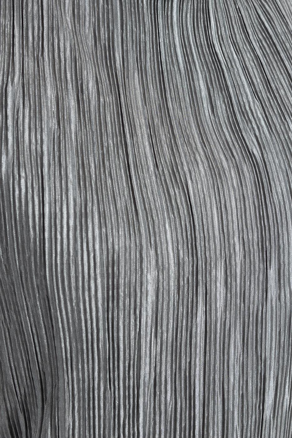 Bayan Haki Kısa Kollu Piliseli  Bluz