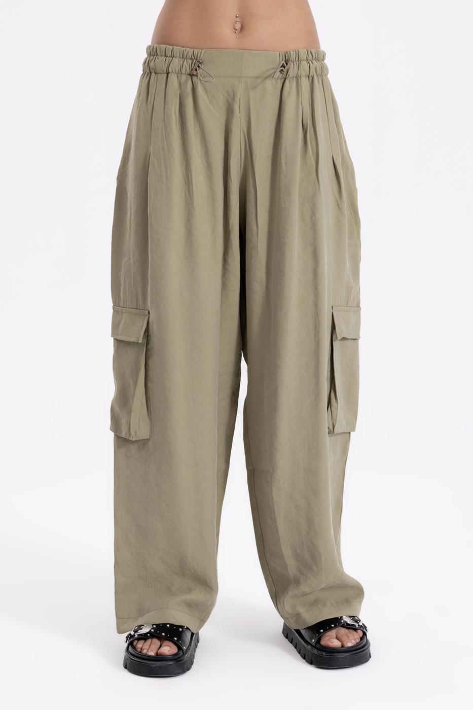 Bayan Haki Bol Kargo Pantolon