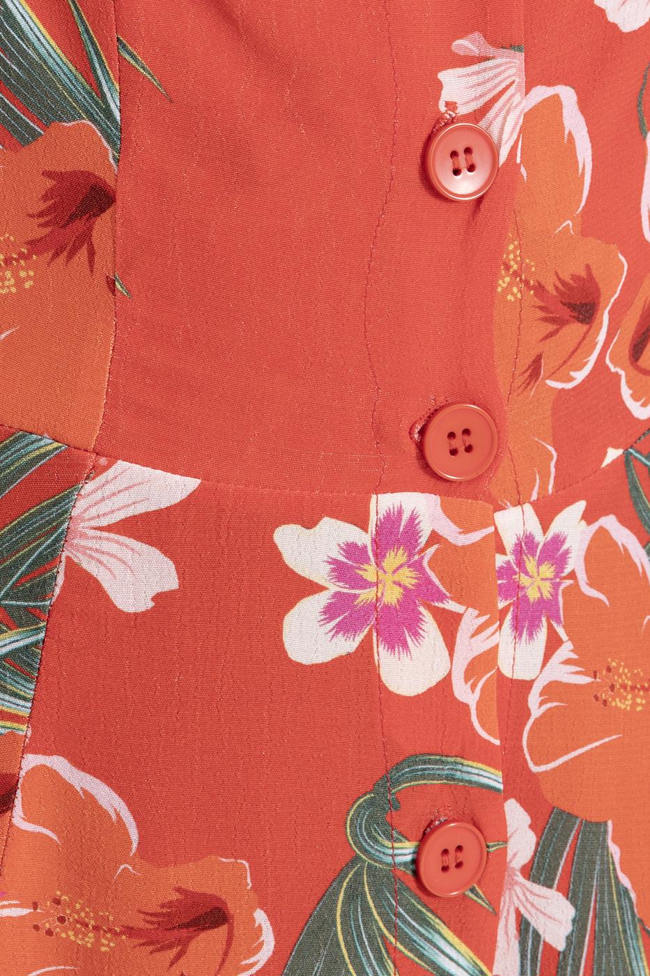 Bayan Kırmızı Askılı Maksi Elbise