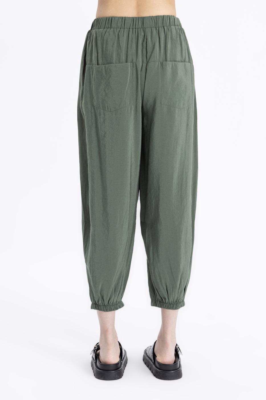 Bayan Haki Şalvar Pantolon