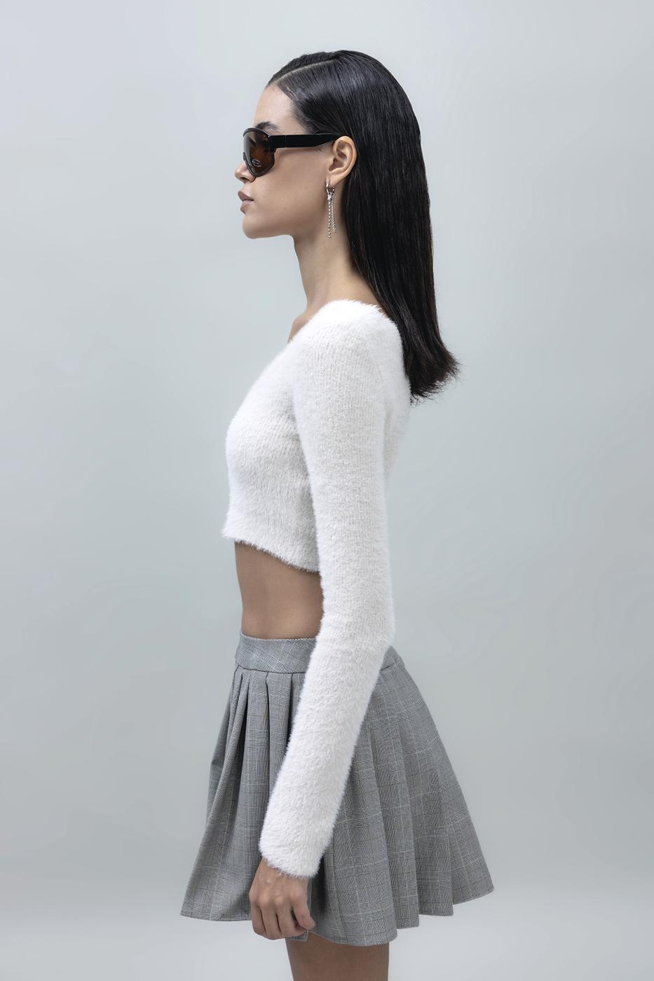 Bayan Taş Crop Hırka