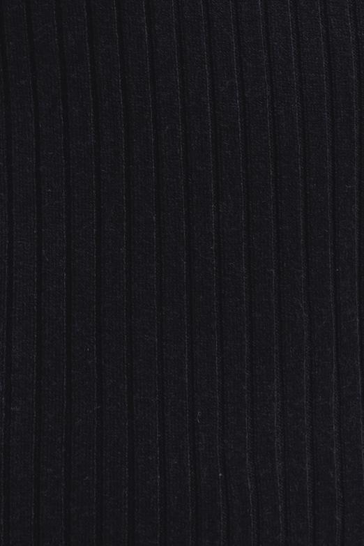 Bayan Siyah Sırt Dekolteli Midi Elbise - BSL