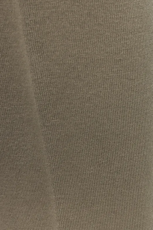 Bayan Haki Bol Paça Triko Pantolon - BSL