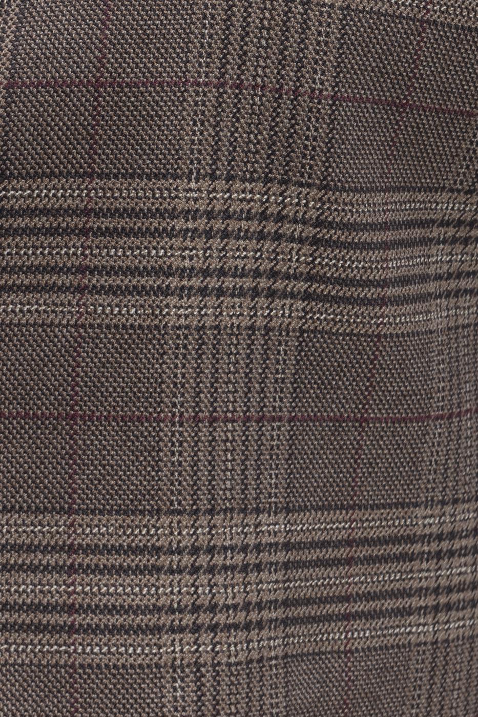 Bayan Kahverengi Crop Ceket