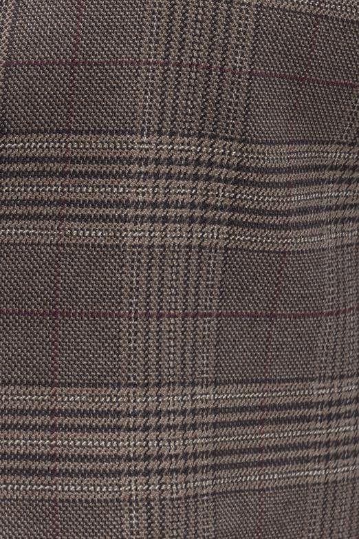 Bayan Kahverengi Crop Ceket - BSL