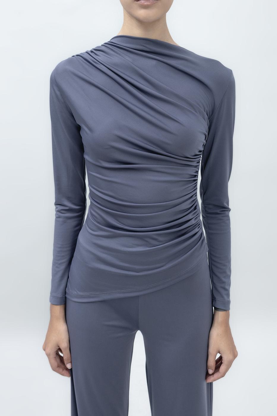 Bayan Füme Drapeli Top