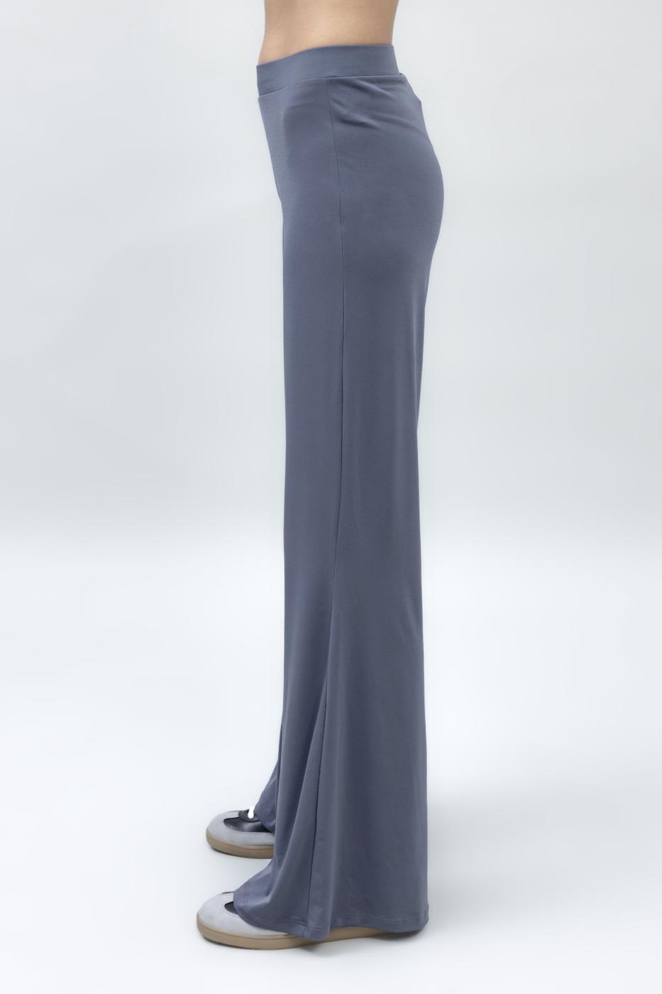 Bayan Füme İspanyol Paça Pantolon