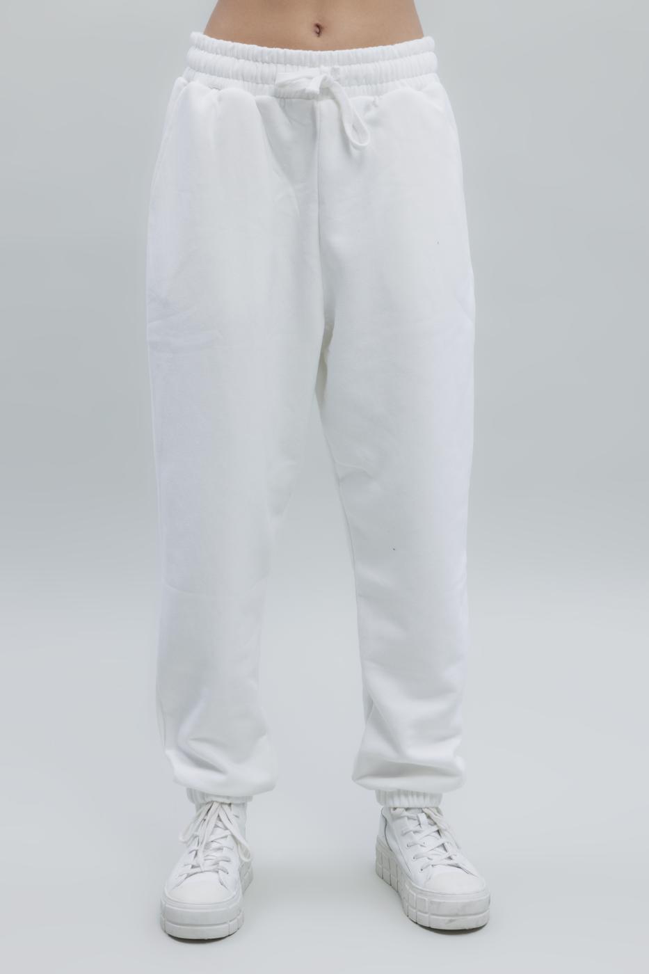 Bayan Ekru Şardonlu Jogger Pantolon