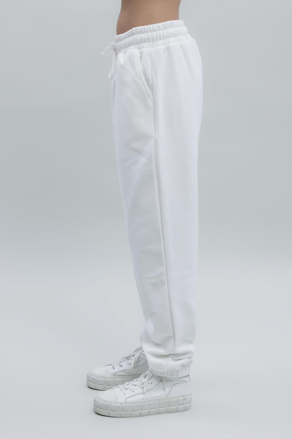 Bayan Ekru Şardonlu Jogger Pantolon