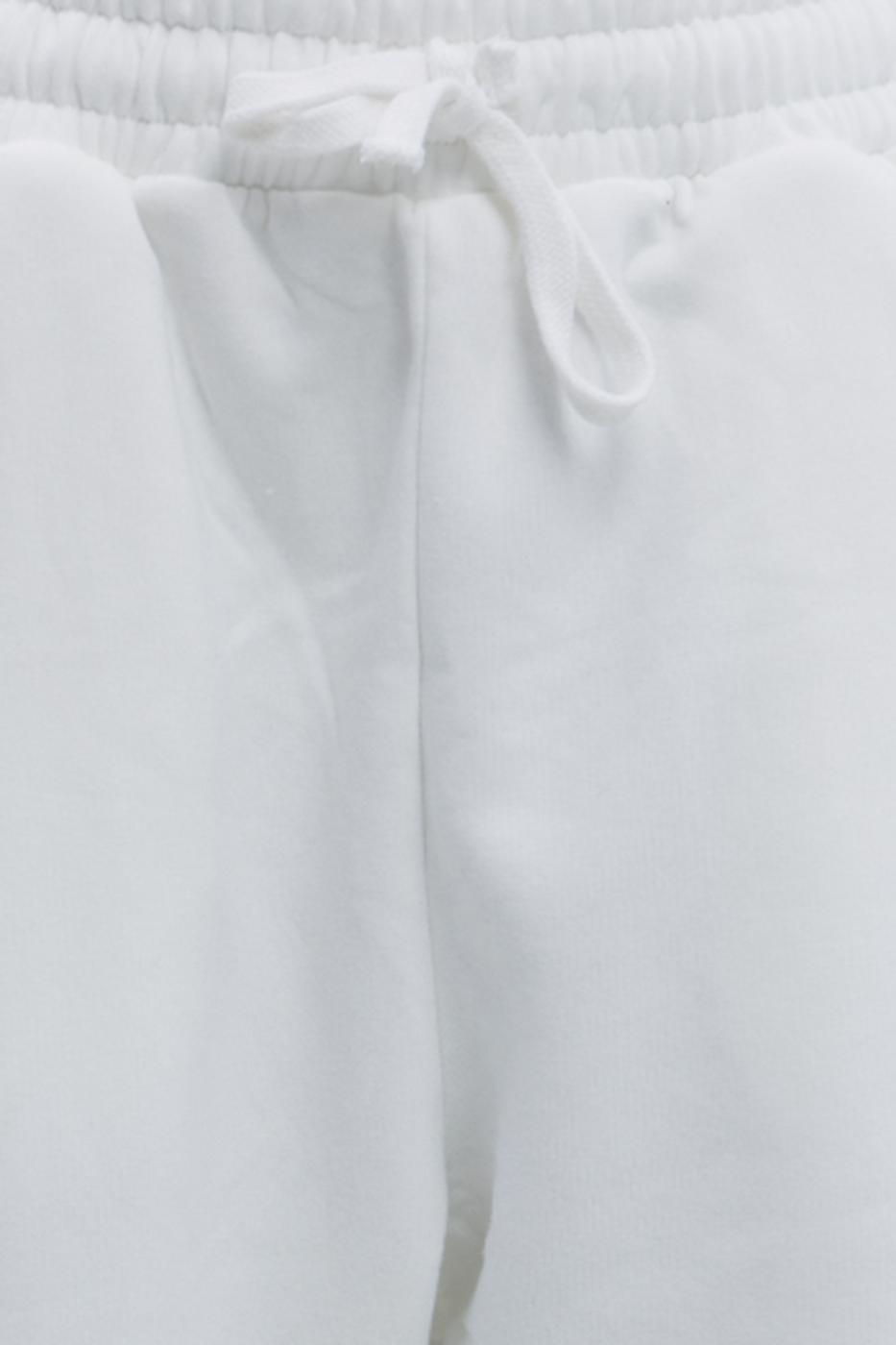 Bayan Ekru Şardonlu Jogger Pantolon