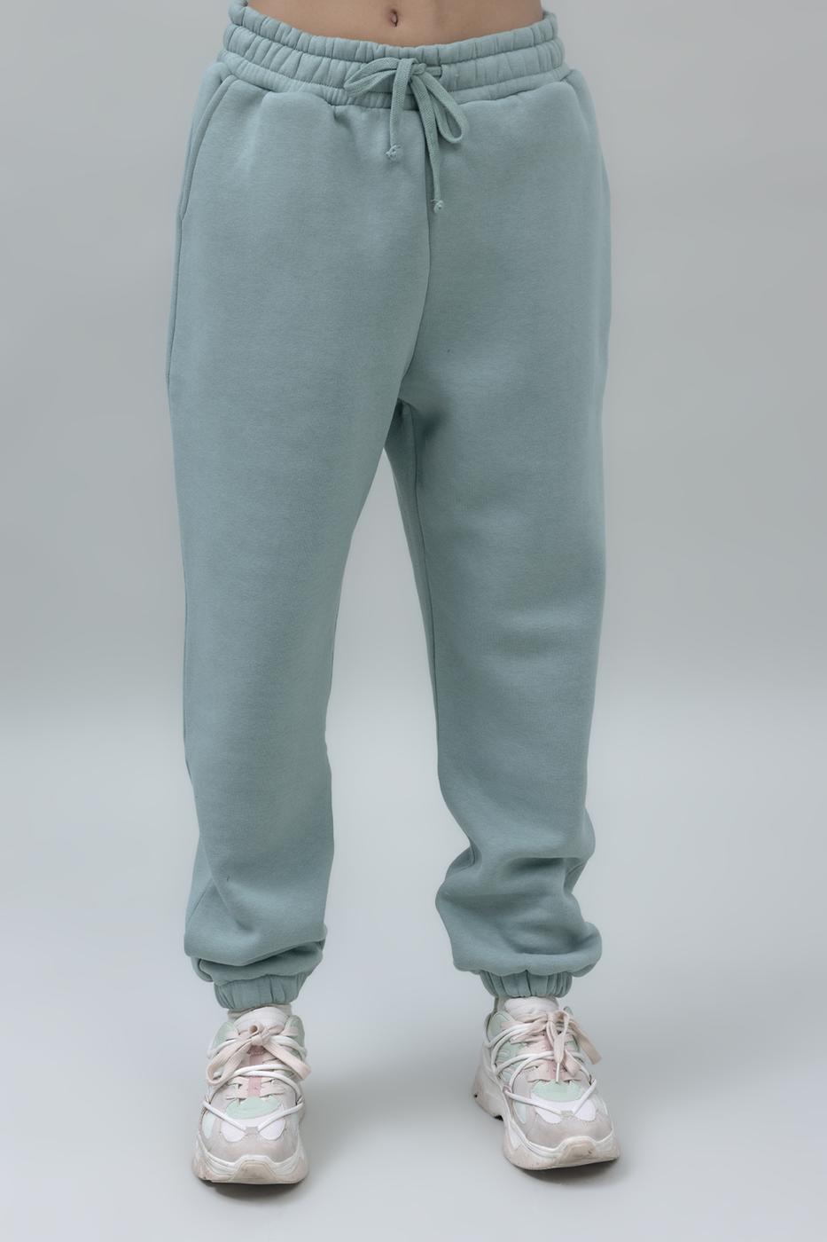 Bayan Yeşil Şardonlu Jogger Pantolon