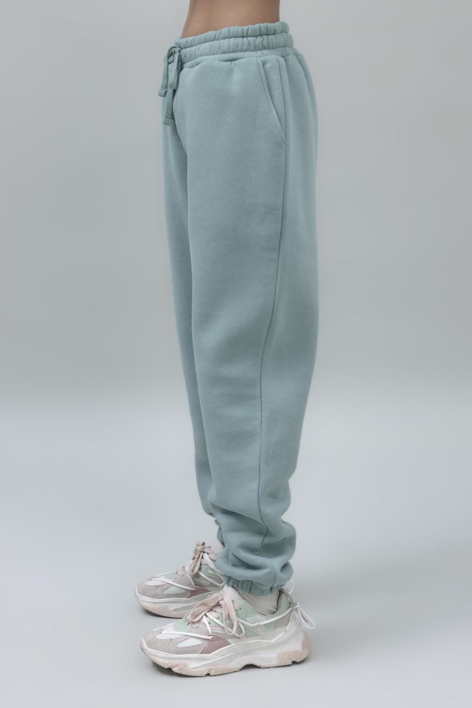 Bayan Yeşil Şardonlu Jogger Pantolon