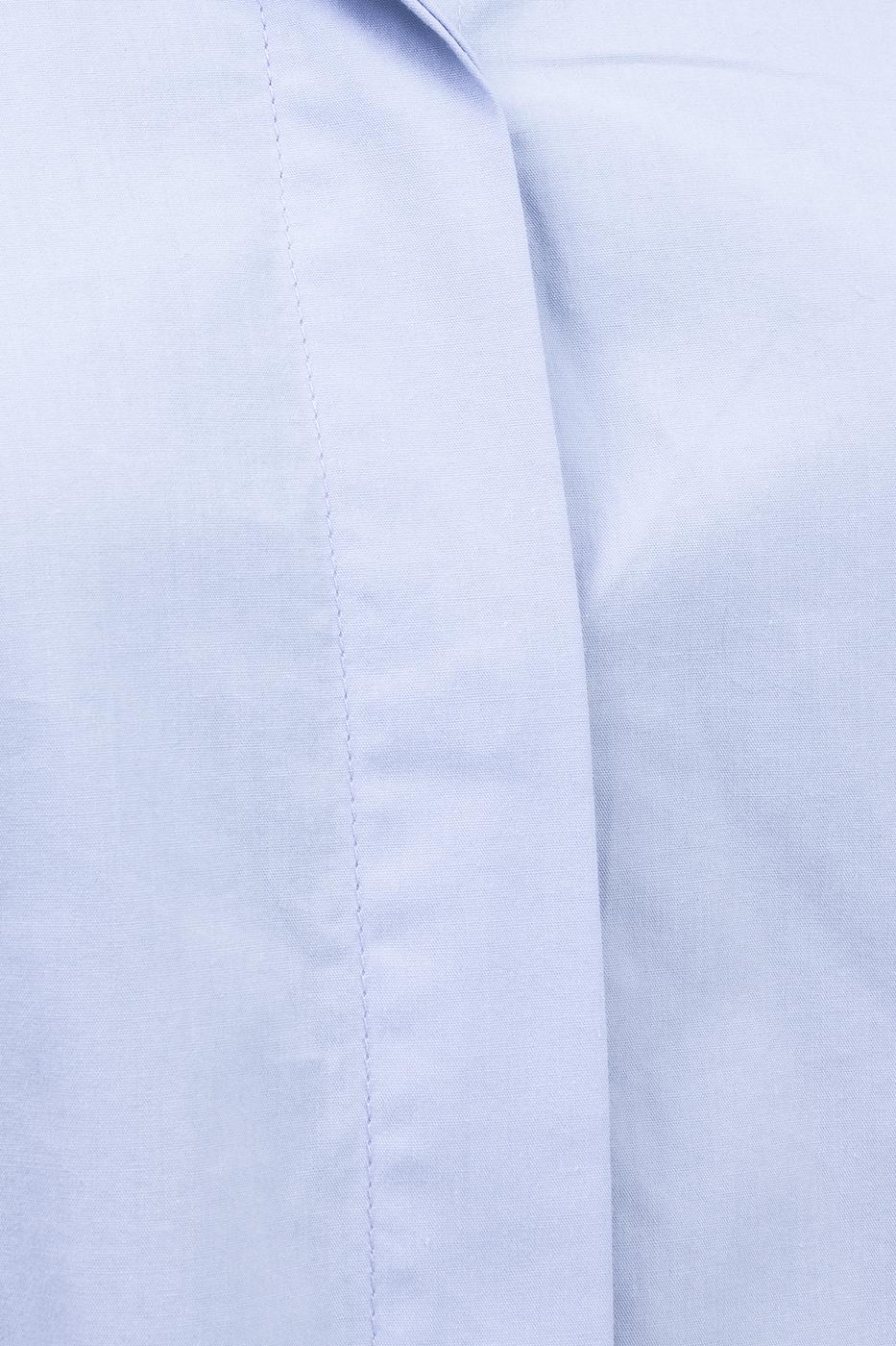 Bayan Mavi Poplin Gömlek