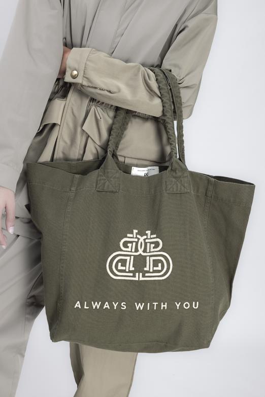 Bayan Haki Nakışlı Bez Çanta - BSL