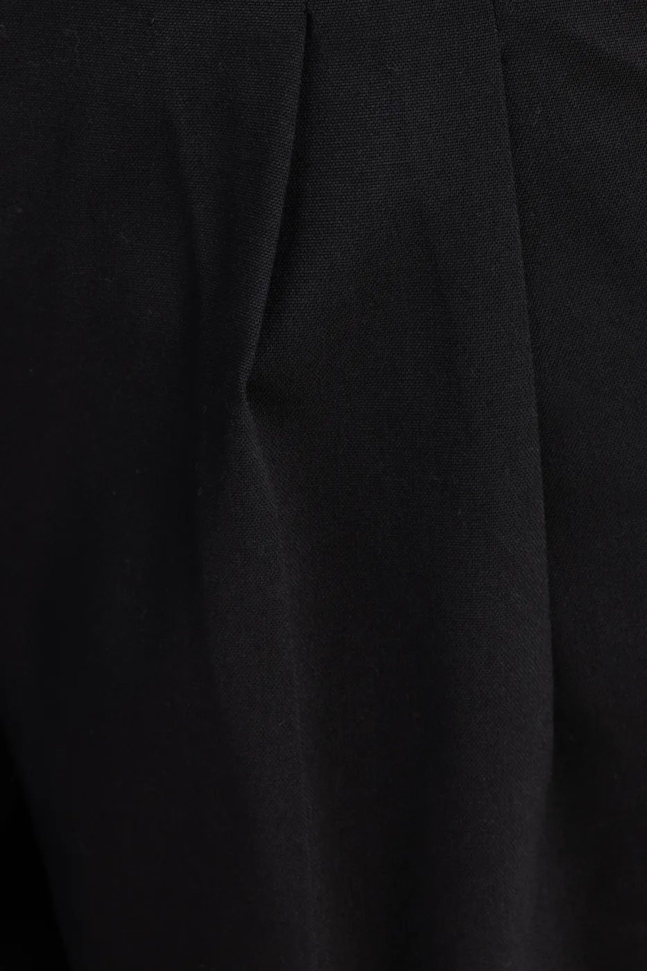 Bayan Siyah Yüksek Bel Havuc Pantolon