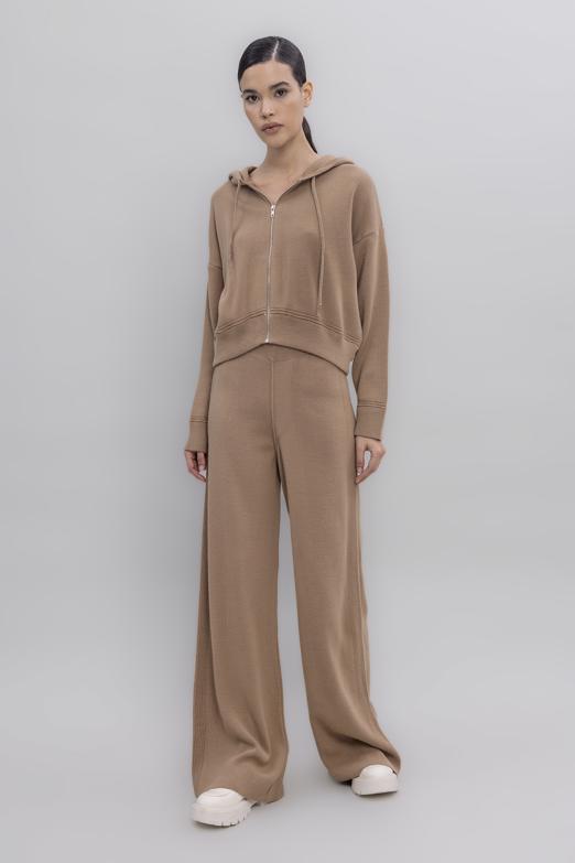 Bayan  Cepli Triko Bol Pantolon