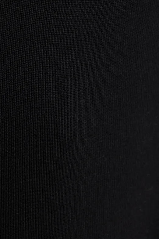 Bayan Siyah Triko Maksi Kalem Etek - BSL