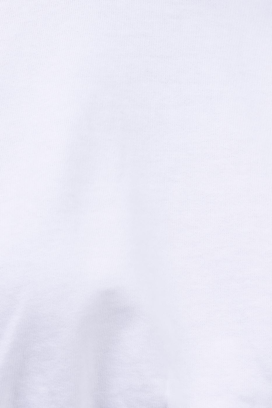 Bayan Beyaz Crop Sweatshirt