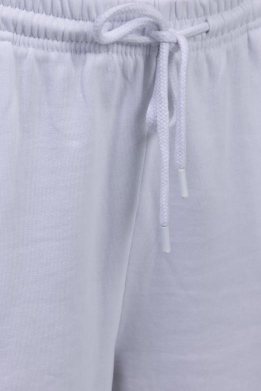Bayan Beyaz Basıc Jogger Pantolon - BSL